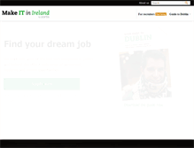 Tablet Screenshot of makeitinireland.com